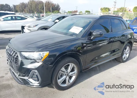 2022 Audi Q3 Premium 45 Tfsi S Line Quattro Tiptronic из США, поврежденный, VIN WA1DECF35N1095933